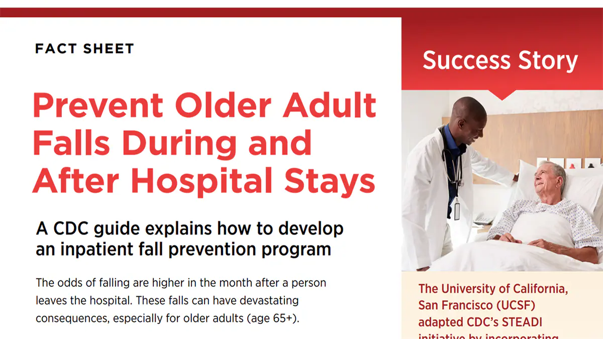 cover_STEADI-inpatient-factsheet_456x574 STEADI Fact Sheet: Prevent Older Adult Falls During and After Hospital Stays