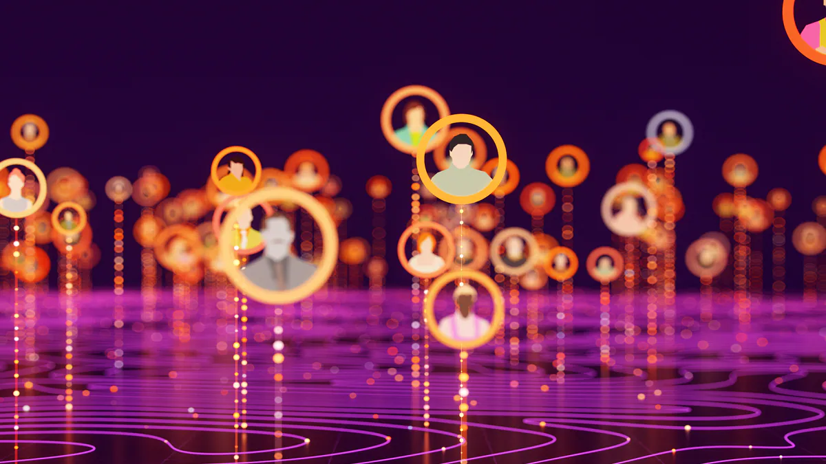 people icons icons of people and networks