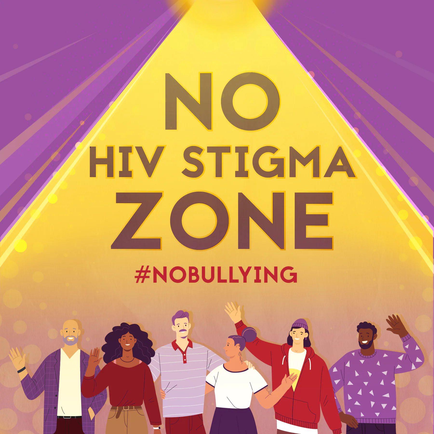 No-HIV-Stigma Zone-NoBullying No HIV Stigma Zone #NoBullying
