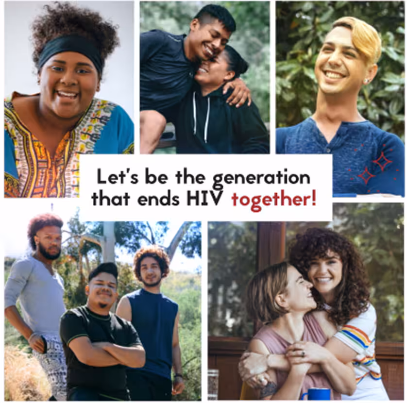 Let's be the generation that ends HIV together.
