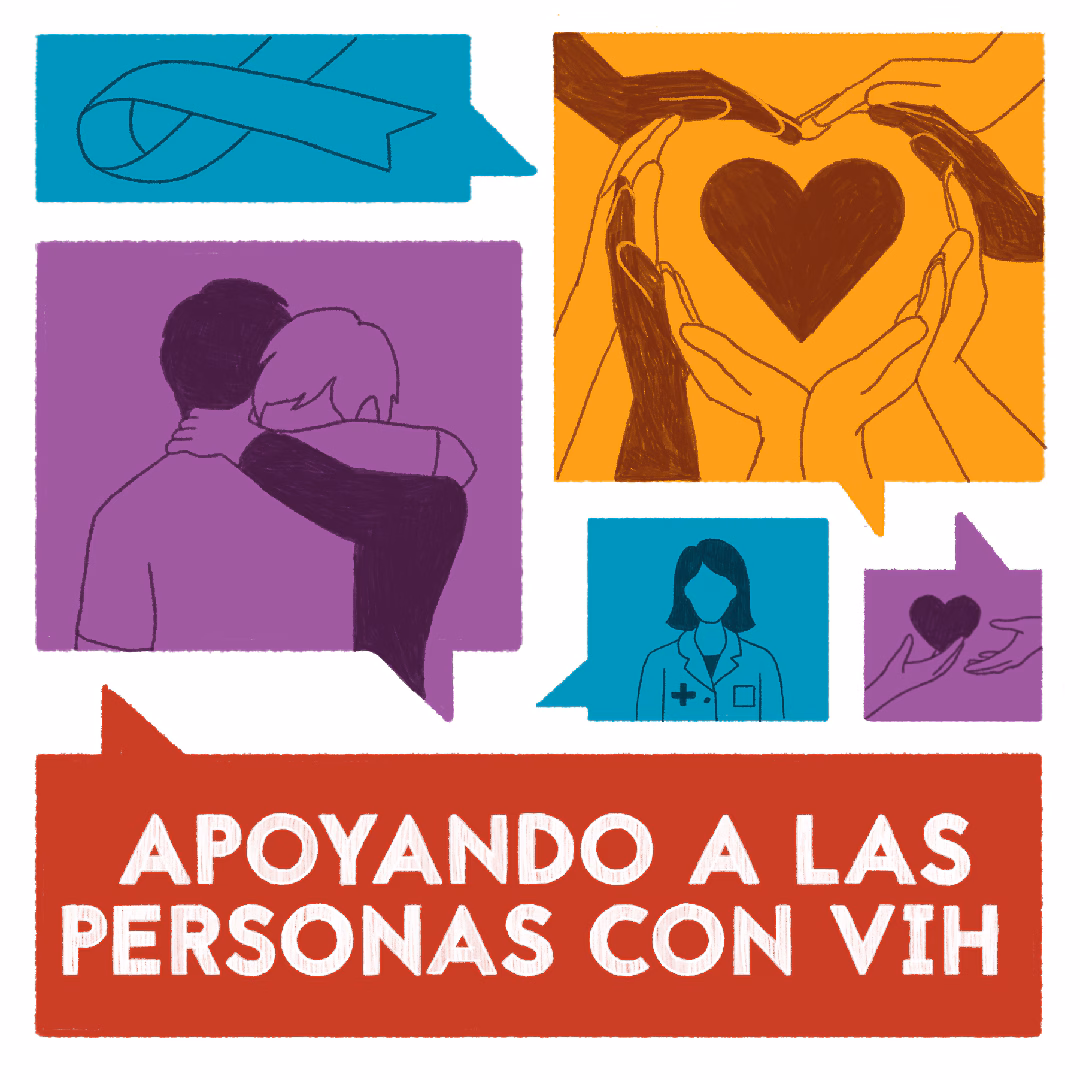 Apoyando a las personas con el VIH Apoyando a las personas con el VIH