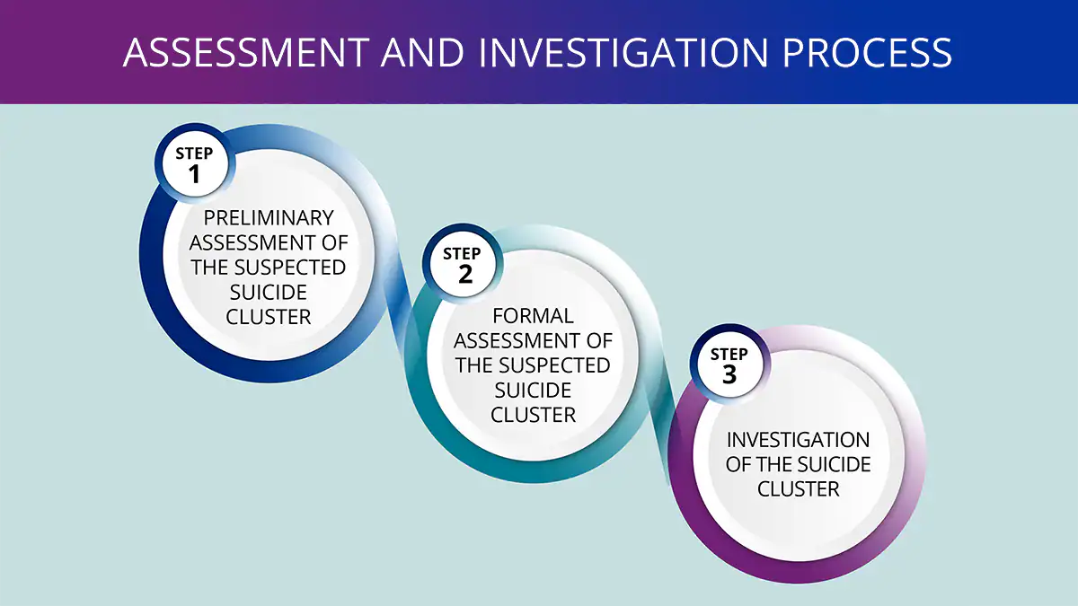 Suicide Cluster Graphic Assessment and investigation process