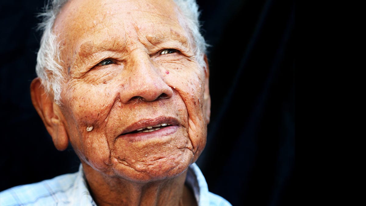 AIAN elder Elderly man