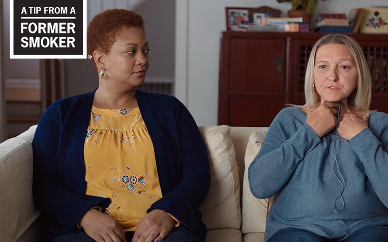 Tiffany and Sharon’s “Ways to Quit” Tips Commercial - A Tip From A Former Smoker