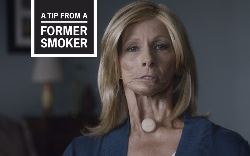 Terrie’s “Voice” Tips Commercial - A Tip From A Former Smoker