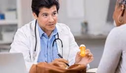 doctor consulting patient