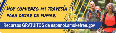 Hoy comienzo mi travesía para dejar de fumar. Recursos GRATUITOS de espanol.smokefree.gov