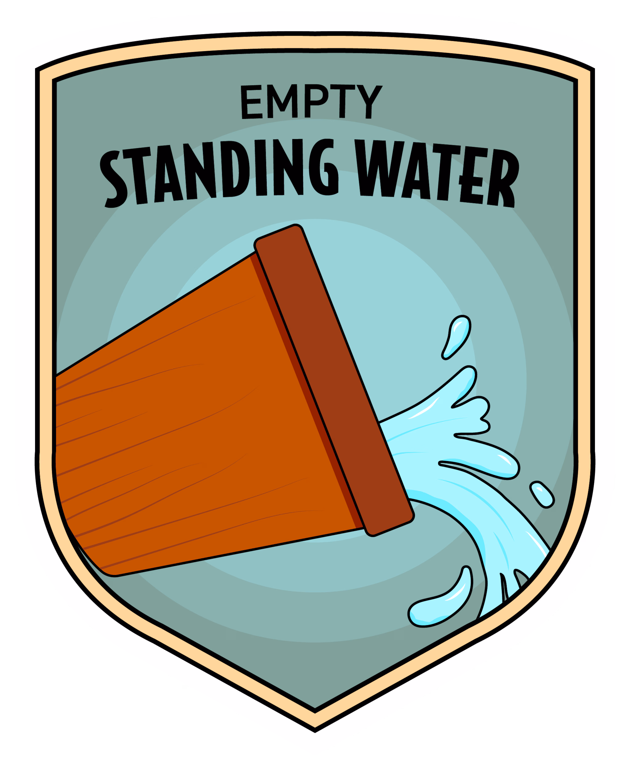 Fight the Bite personal protective badge for source reduction.