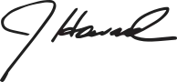 Dr. John Howard signature